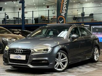 2014 audi a3 1.8 tfsi s line s tronic euro 6 (start/stop) 4dr saloon petrol automatic