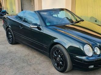 mercedes-benz clk 430 designo grün unikat
