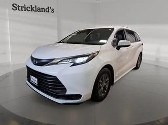 2025 toyota sienna hybrid sienna le awd 8-pass