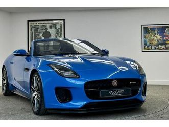 2017 jaguar f-type 3.0 v6 supercharged r-dynamic (380ps) convertible auto