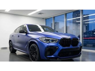 bmw x6 competition first edition h&k 360 pan