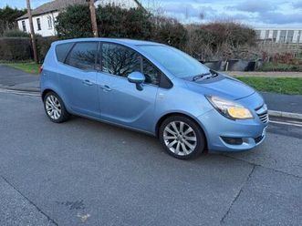 2014 vauxhall meriva 1.4i 16v se 5dr ulez free cheap car mpv petrol manual