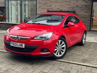 vauxhall, astra gtc turbo, hatchback, 2013, manual, 1364 (cc), 3 doors