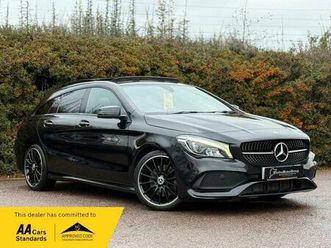 2.1 cla220d amg line night edition (plus) shooting brake 7g-dct euro 6 (start/stop) 5dr
