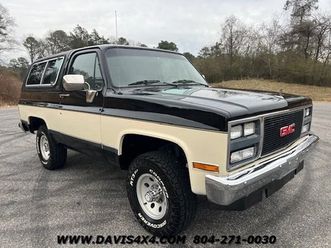 1989 gmc jimmy k5 blazer squarebody 4x4 suv