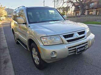 used 2005 mitsubishi montero limited