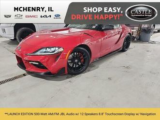 used 2020 toyota supra 3.0 premium launch edition
