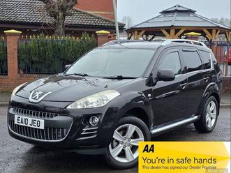 2010 peugeot 4007 2.2td gt (156bhp) fap