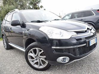 c-crosser citroen c-crosser 4x4 - 7 posti - 2.2hdi 160cv 6m exclusive - pelle - clima - cruise - sensori - occasione