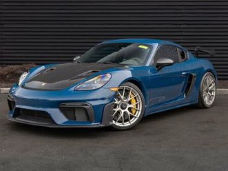 certified 2025 porsche 718 cayman gt4 rs