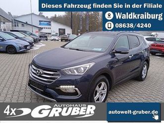 hyundai santa fe crdi 4wd premium+led+panoradach+leder+1