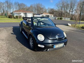 très chouette et sympa volkswagen new beetle cabriolet décapotable