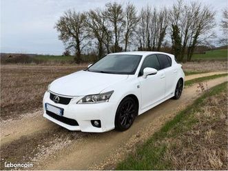 ◊ lexus ct 200h f-sport – hybride fiable & premium