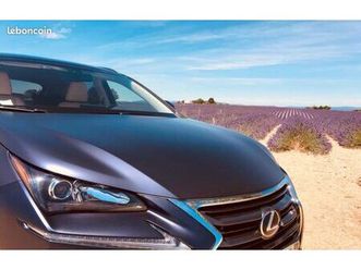 lexus nx 300h nwd, luxe. parfaite, suivi chez lexus
