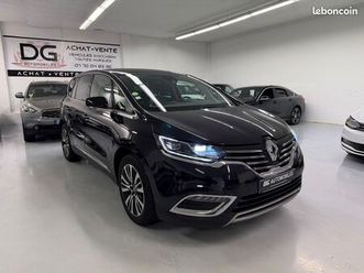 renault espace v 1.6 dci 160 ch initiale paris energy twin turbo edc 4control / 7 places / son audio bose/detecteur angle mort/ camera/ toit pano / coffre elect