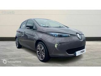 renault zoé edition one r110 achat intégral my19