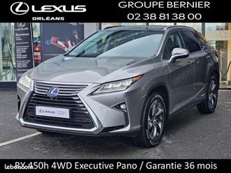 lexus rx 450h 4wd executive euro6d-t