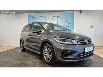 volkswagen touran 2.0 tdi 190 dsg6 r-line 7 places