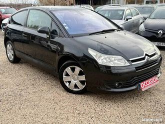 citroen c4 1.6 110 pack ambiance coupe clim
