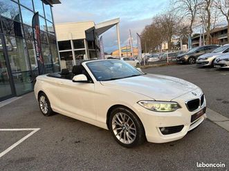b.m.w. série 2 décapotable 218d 150cv lounge