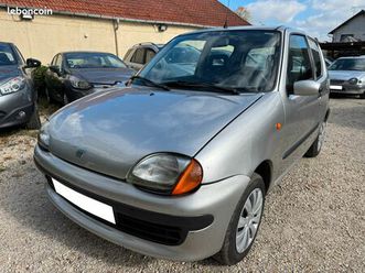 fiat seicento - 0.9 8v 40ch sx financement possible en 4, 10 et 12 fois par cb