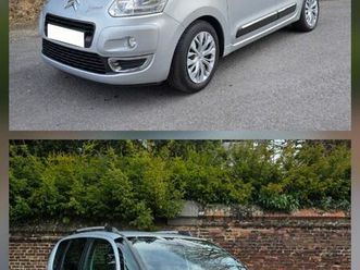 citroen c3 picasso 1.6 vti 120 cv serie exclusive 5p. clim auto-rad-blu-rv