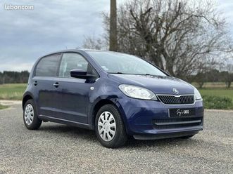 skoda citigo 1.0 mpi 60 ambition équivalent vw up -clim - révisé - ideal jeune permis