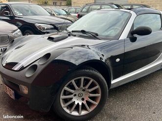 smart roadster 0.7i 82 chcabriolet de plaisir seulement 69500km suivie solide mécanisme capote neuf