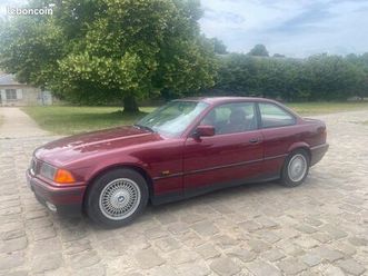 bmw coupe 325 is carnet peinture neuve e36 triple red