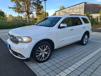 vends dodge durango 3.6l ethanol 7 places