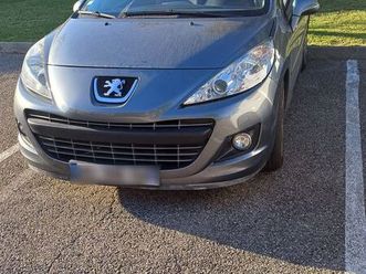 beau cabriolet 207 peugeot