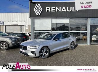volvo s60 2.0 t6 twin engine awd 340ch r design ba * sieges chauffants camera de recul carplay