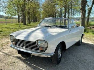 peugeot 204 cabriolet + pièces + hard top