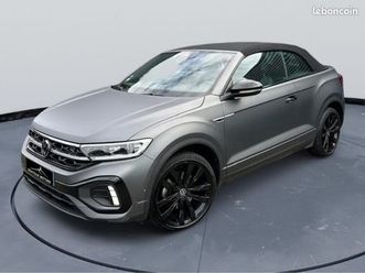 volkswagen t-roc cabriolet 1.5 tsi r-line 150ch dsg7 gray mat
