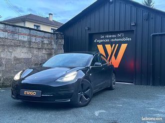 tesla model 3 electric 491 ch 75kwh 4wd dual-motor 1ere main suivi tesla