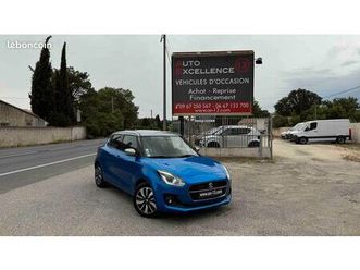 swift pack 1.0l 111 ch turbo, camera, carplay, sge chfts, keyless, front assist, gtie révisée 1er main