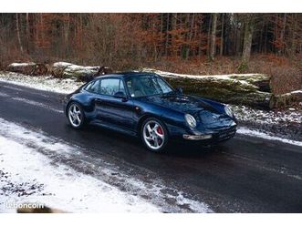 porsche 993 carrera 4s x51 - faible km certifié - matching - carnet - garantie
