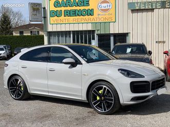 porsche cayenne coupe e-hybrid 462cv craie aerokit usine gts