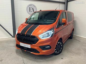ford transit custom sport 2.0l tdci 170 ch - cabine approfondie - ctte - tva récupérable - 5 places