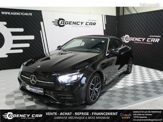 mercedes classe e cabriolet e 220 d - bva 9g-tronic cabriolet - bm 238 amg line - bva phase 2