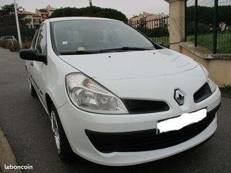 renault clio iii 1.2 16v 75cv 27564kms 5portes garantie 1an