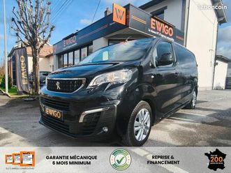 peugeot expert combi 2.0 bluehdi 180 ch 5 places bva / suivi peugeot / carplay / camera / attelage / moteur neuf