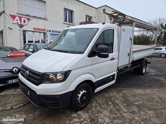 volkswagen crafter benne 2.0 tdi 163 avec coffre