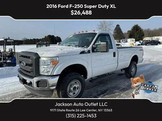 2016 ford f250 super duty regular cab - financing available!