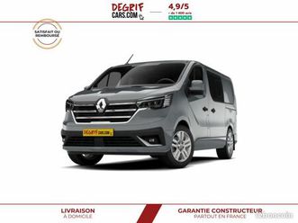 renault trafic cabine approfondie l2h1 3t blue dci 150 gsr2 advance + camera + pack visibilite + ...