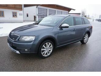 skoda octavia combi scout 4x4 standhzg nav ahk 8 fach