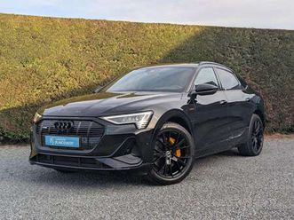 sportback (q8)e-tron - black edition - opendak