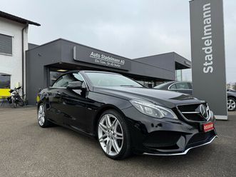 e 320 cabriolet exclusive amg-line