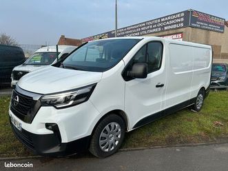 15 900 e - nissan primastar l2h1 2.0 dci 130 cv grtie constructeur - feux led / carplay / gps / clim / reg / tel / radars ar / interieur bois