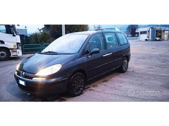 peugeot 807 sette posti e gancio traino